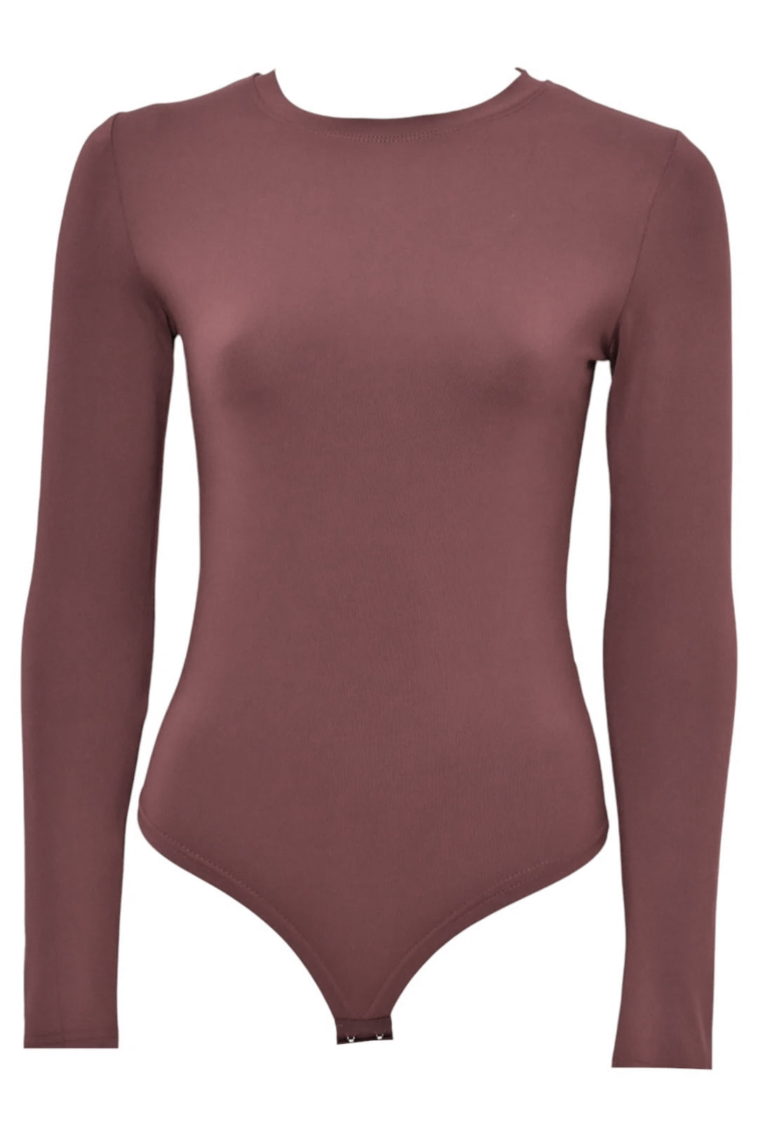 Brown Long Sleeve Bodysuit