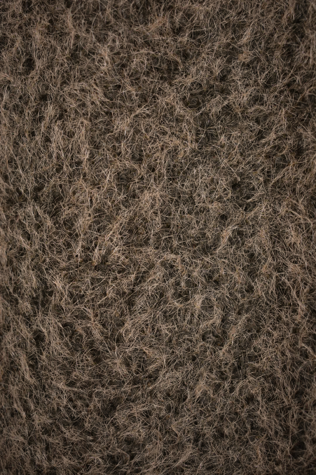 Brown Woollen Hooded Duster Coat