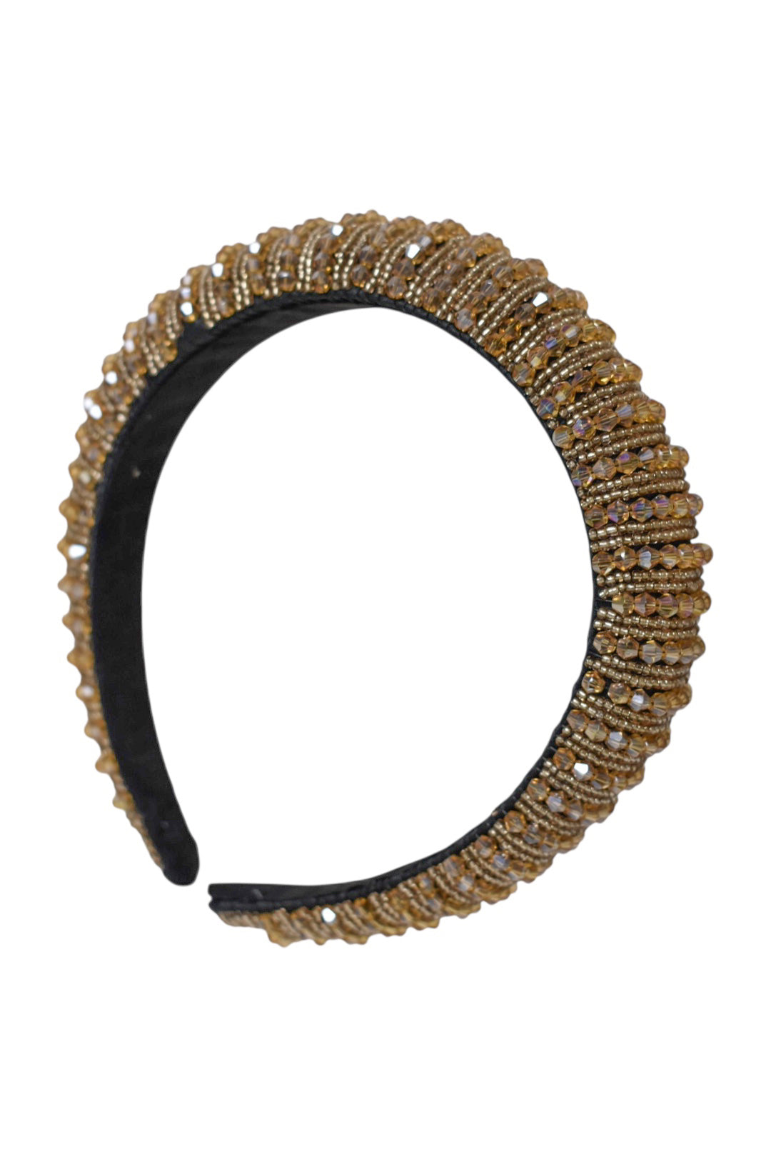Gold Beaded Hairband