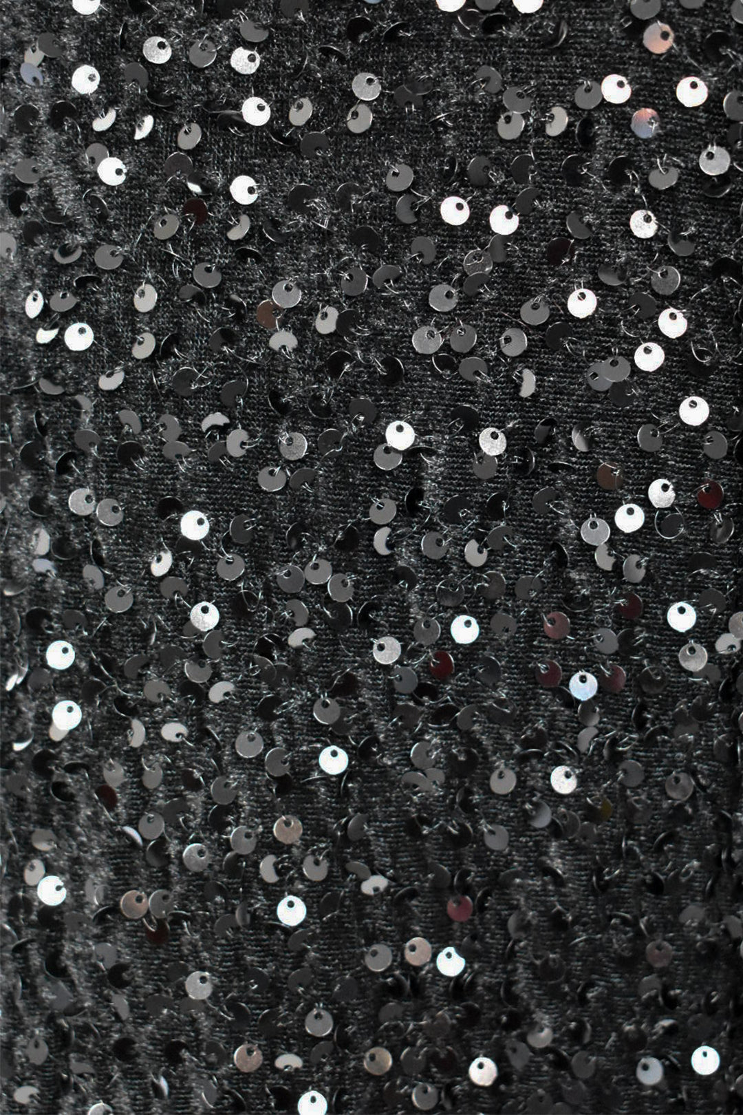 Black Sequined Trousers