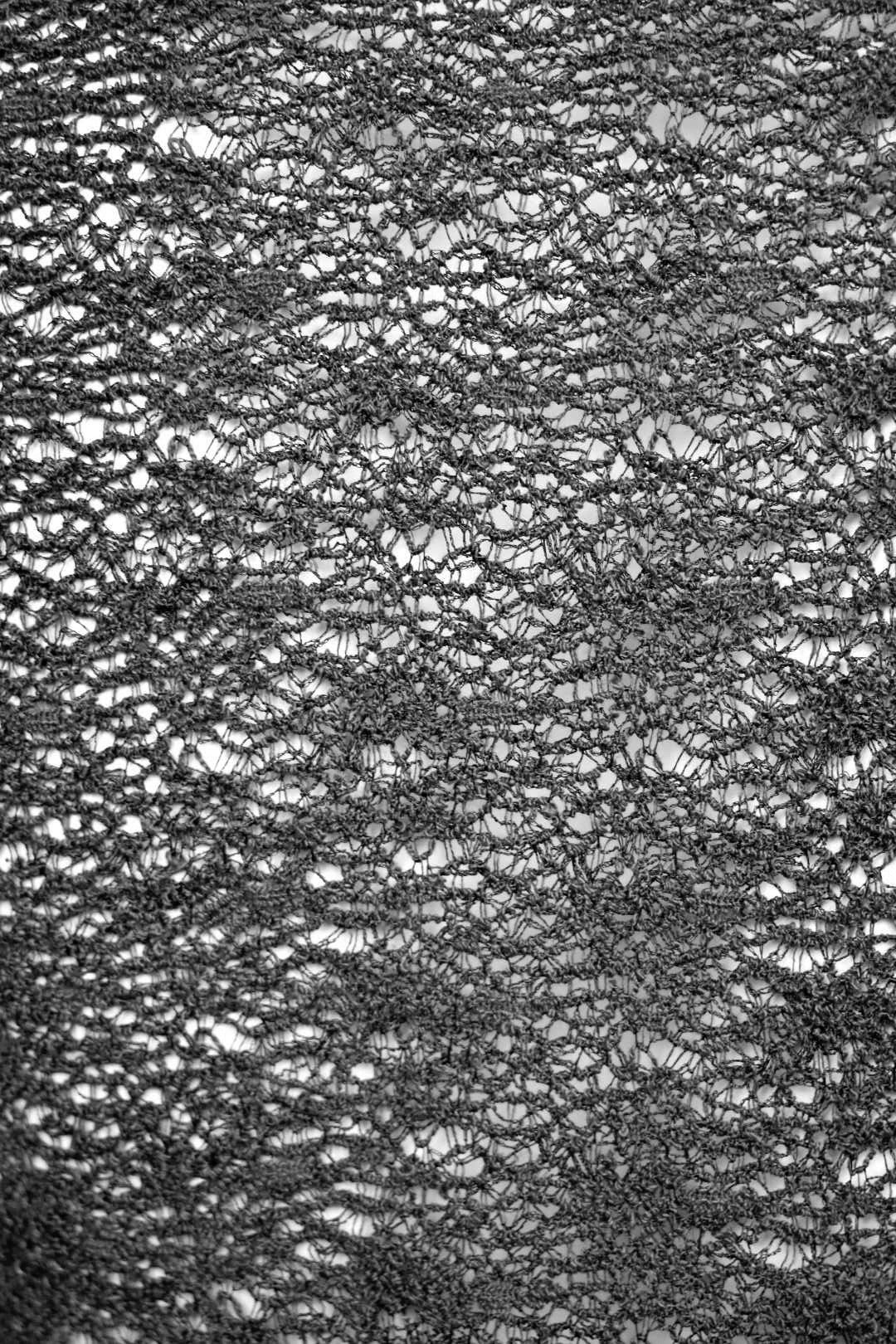 Black Mesh Long Sleeve Top