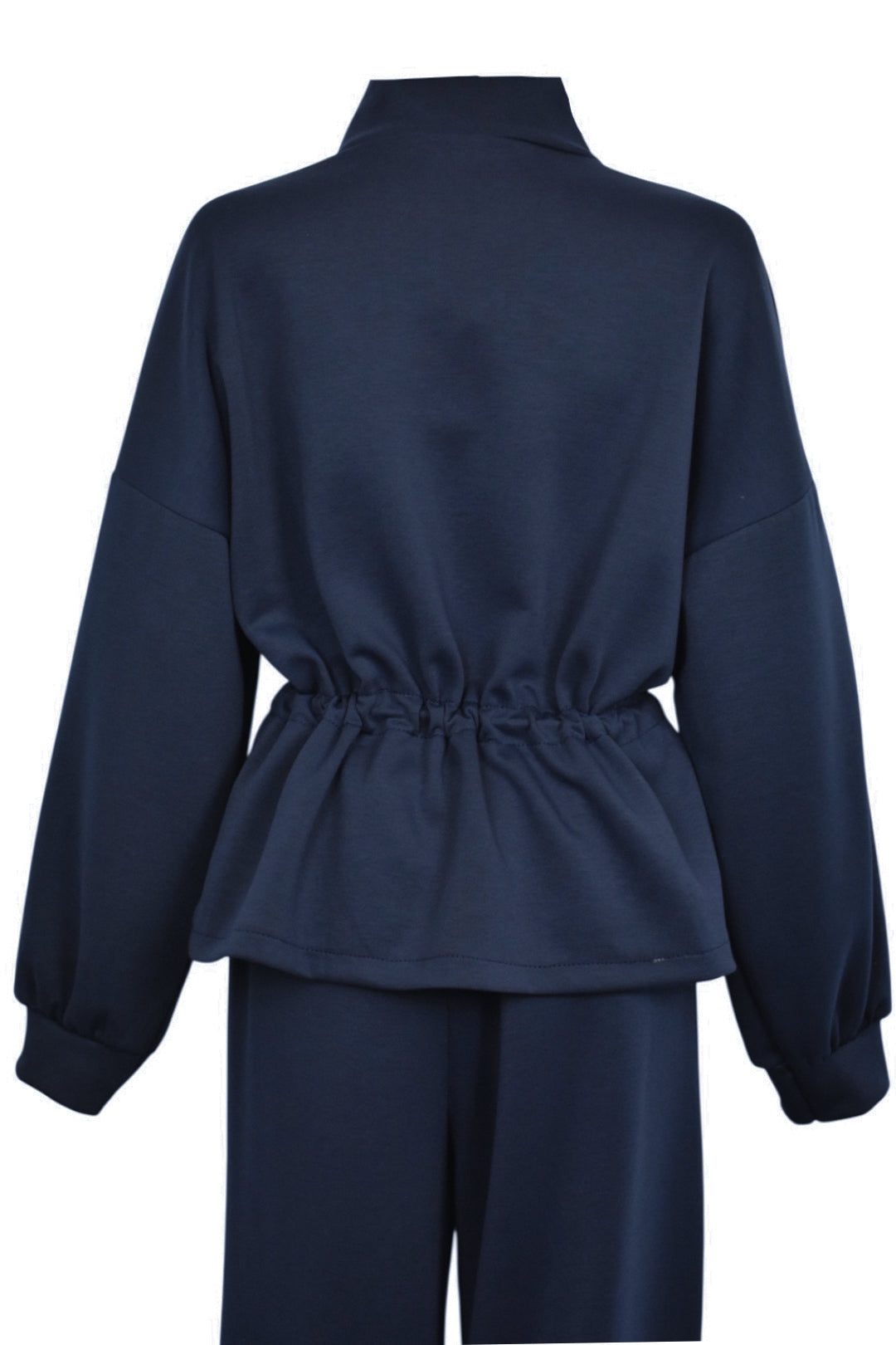 Navy Drawstring Waist Loungesuit