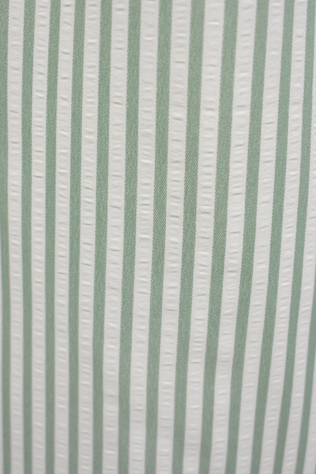 Sage & White Striped Wide Leg Trousers