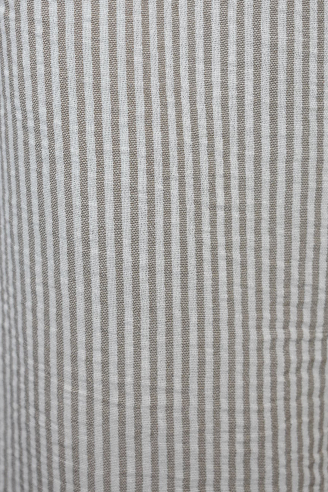 Taupe Pinstripe Trousers Co-ord