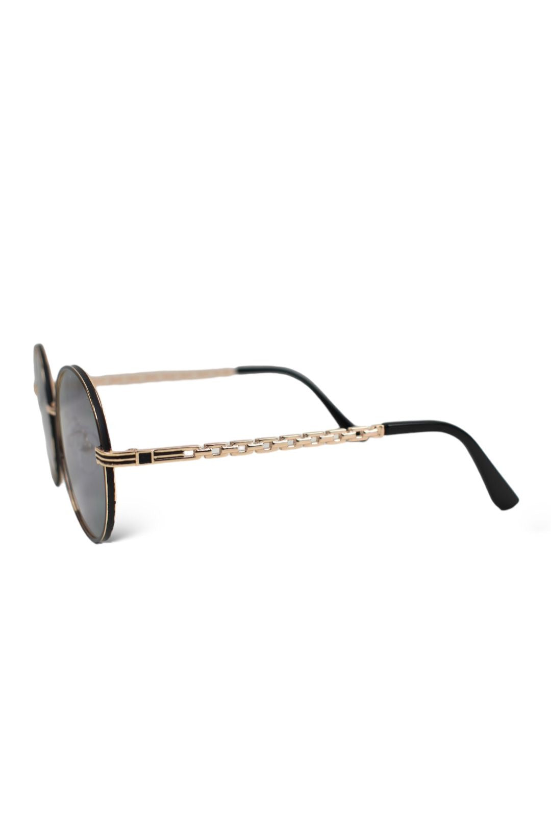 Womens BORDEAUX Black & Gold Sunglasses 2