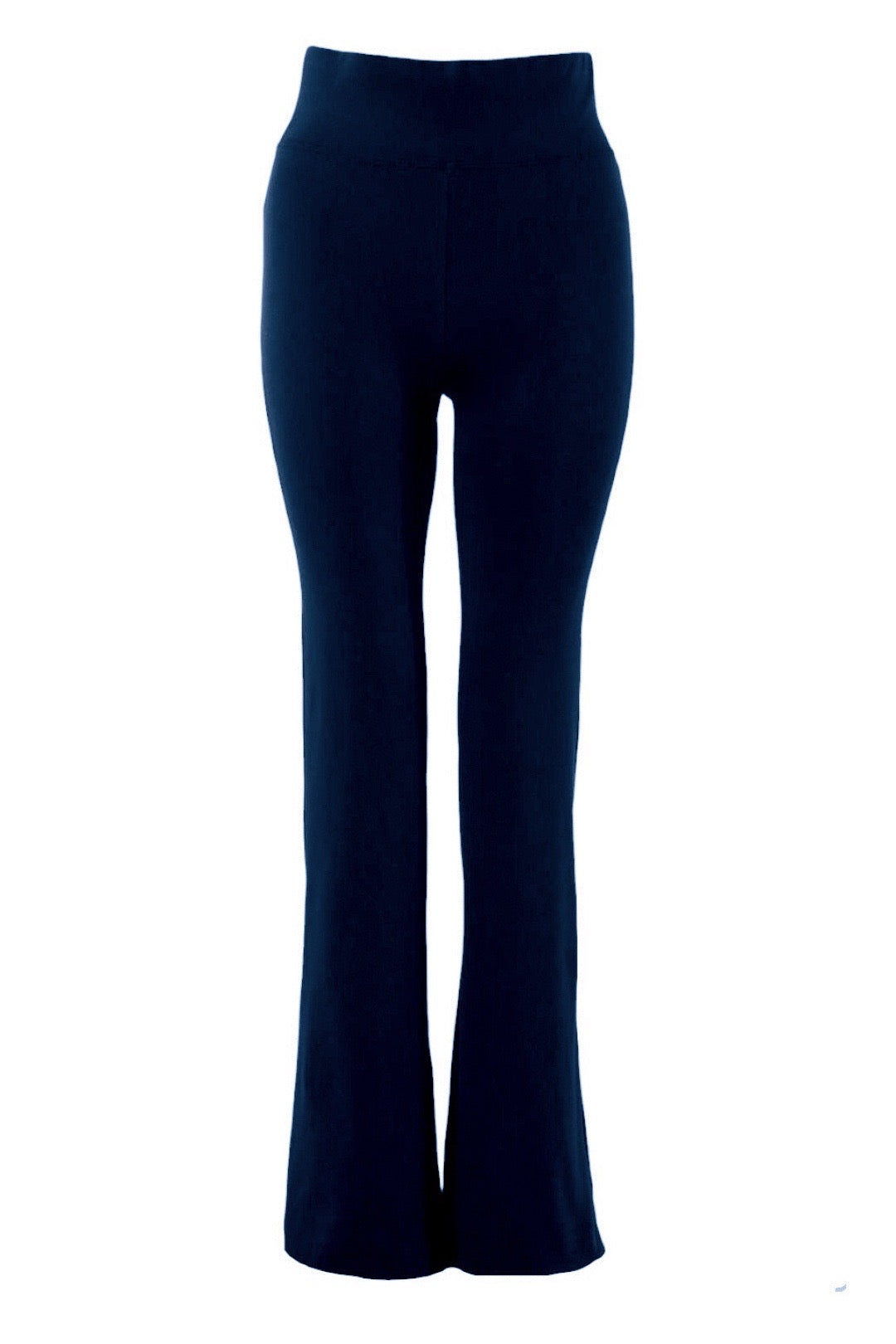 Womens Navy Active Flared Leggings