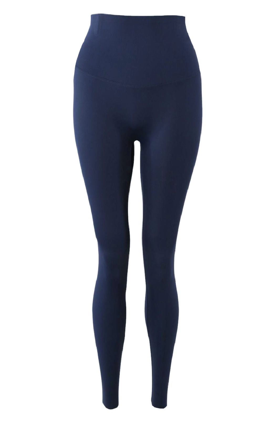 Womens Navy High Waisted Active Leggings