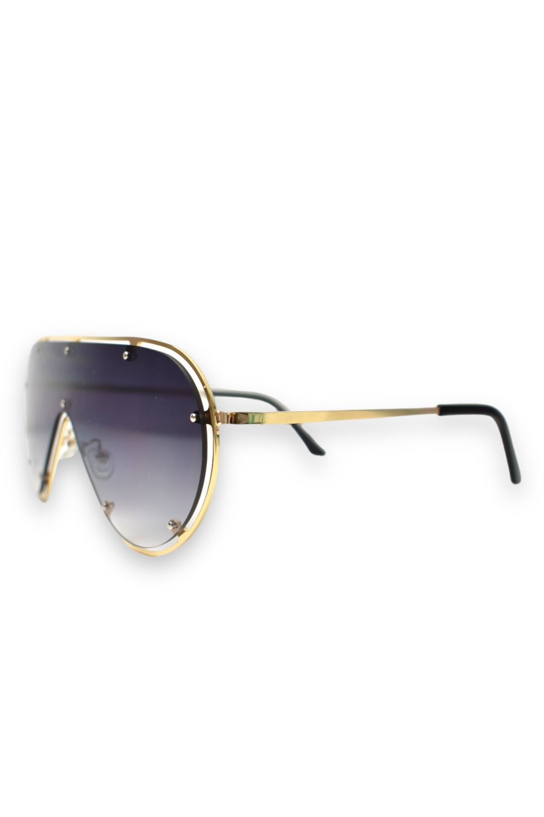 Womens MILAN Black Ombre Sunglasses 2