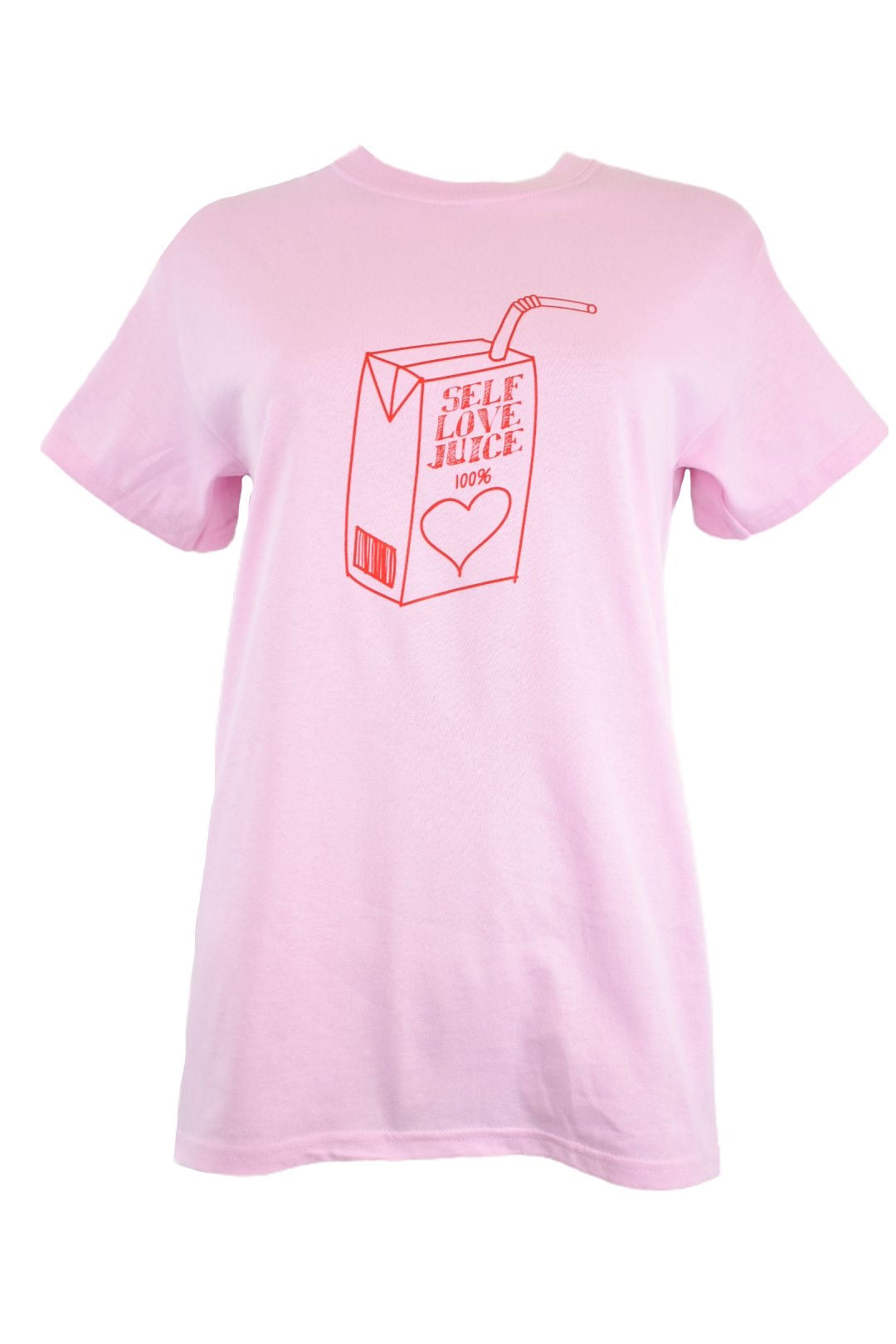 Womens Pink Self Love Juice T-Shirt
