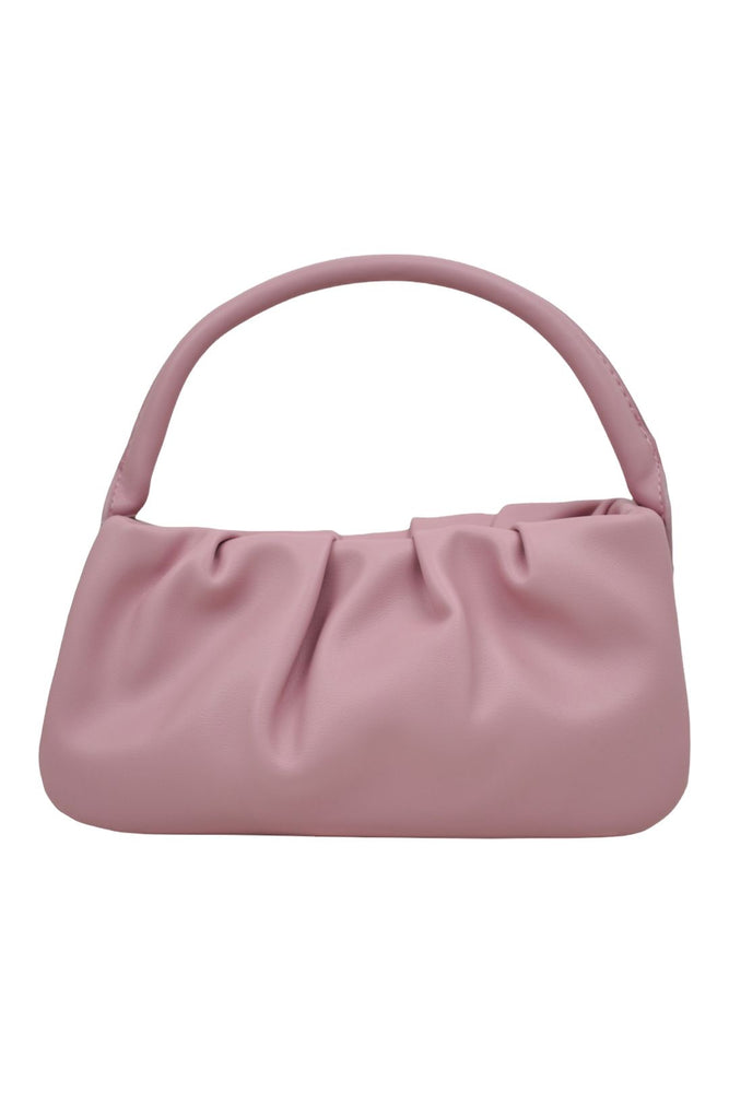 Baby Pink Ruched Bag