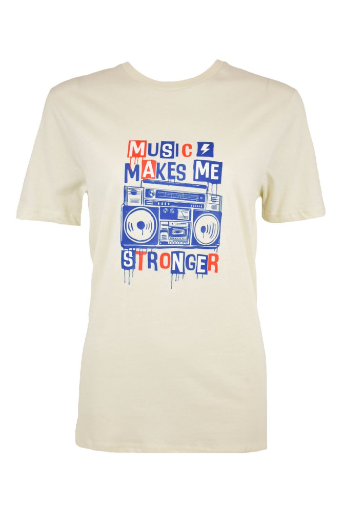 Cream 'Music Makes Me Stronger' T-Shirt