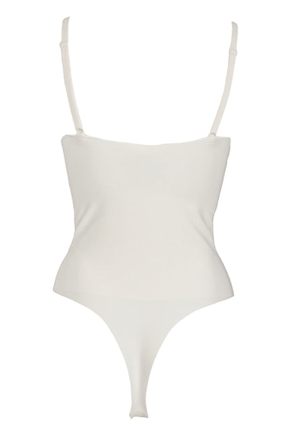 Cream Sculpted Bodysuit