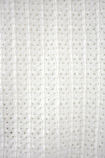 White Crochet Effect Skort Co-ord