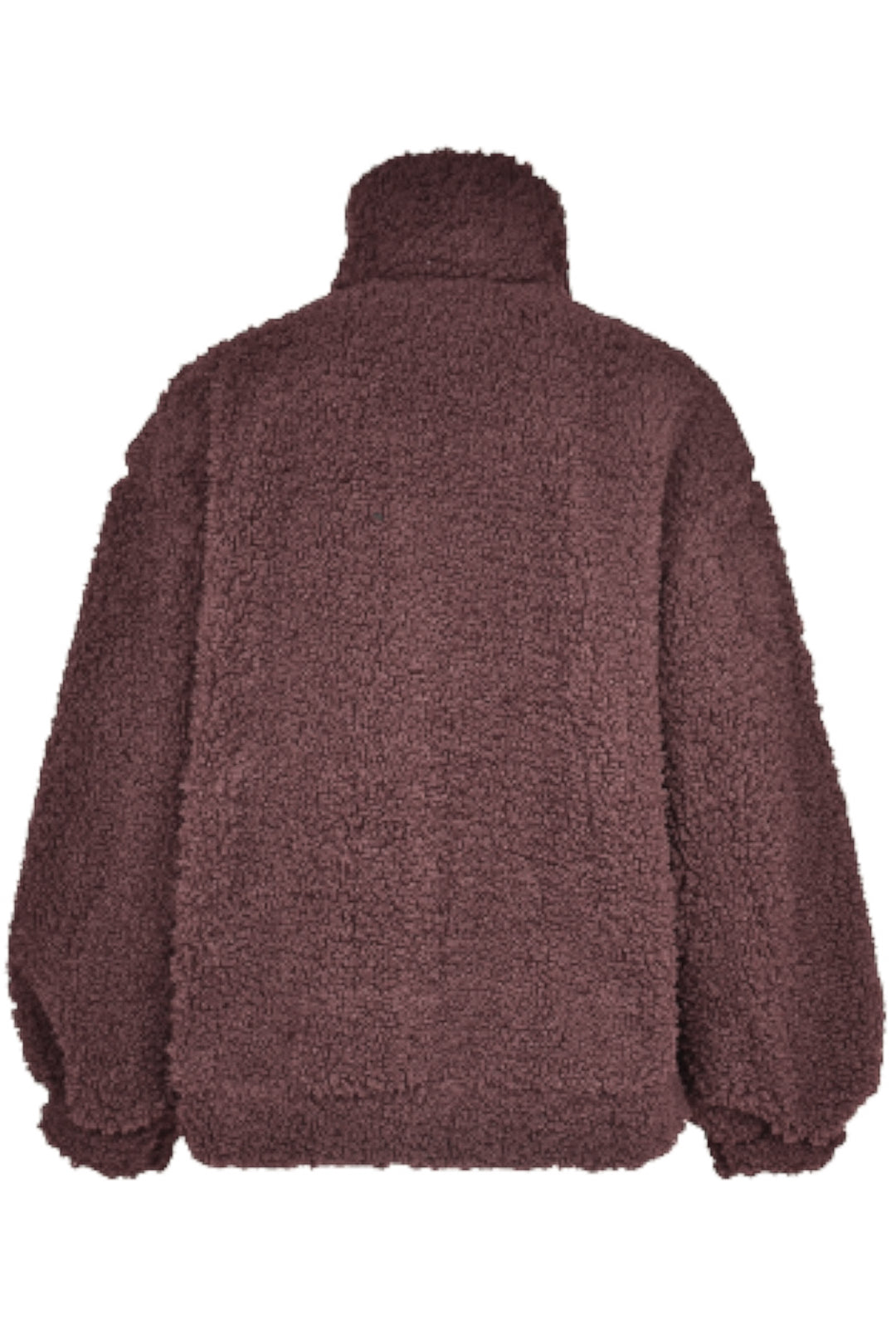 Brown Quarter Zip Fleece
