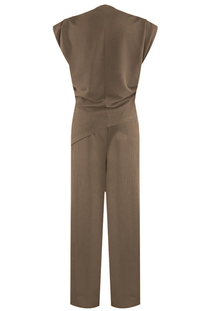 Brown Trouser Co-Ord