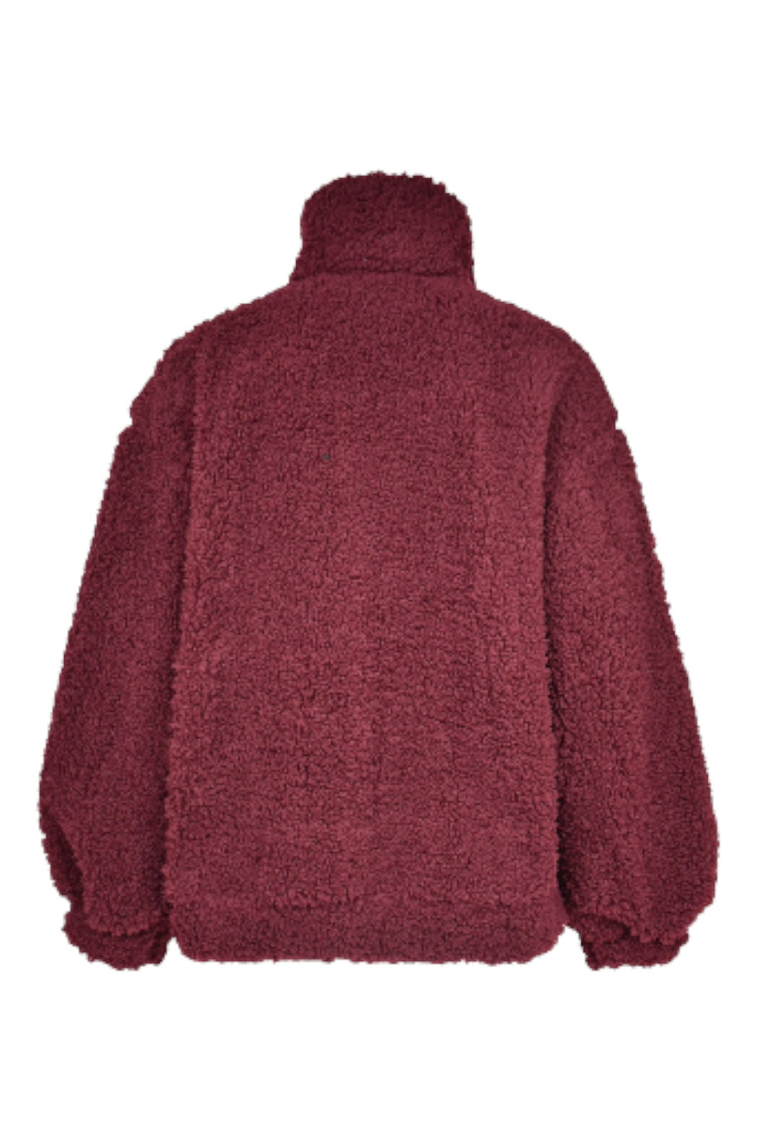 Burgundy Quarter Zip Fleece