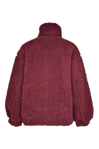 Burgundy Quarter Zip Fleece