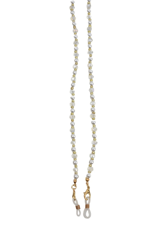 Gold Pearl & Bead Sunglasses Chain