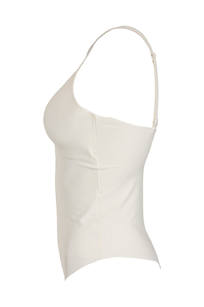 Cream Sculpted Bodysuit