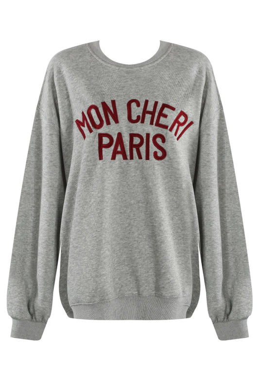 Grey Mon Cheri Sweatshirt