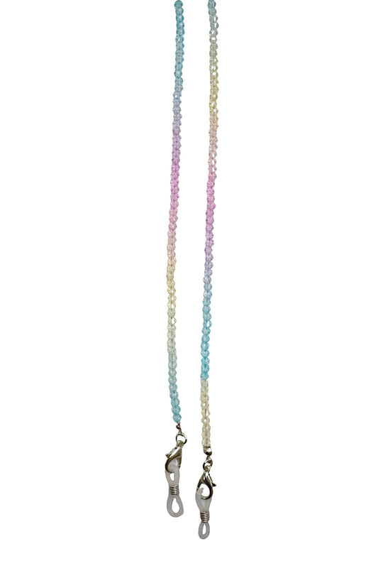 Pastel Ombre Beaded Sunglasses Chain