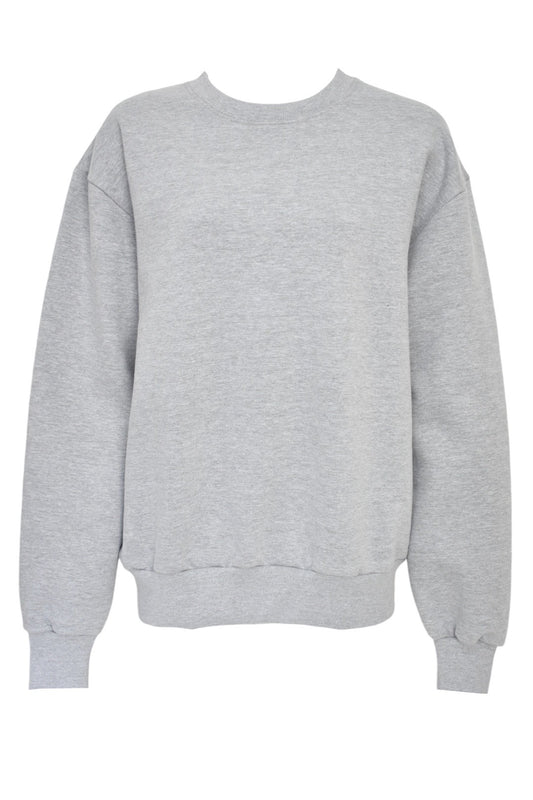 Grey Oversized Sweatshirt