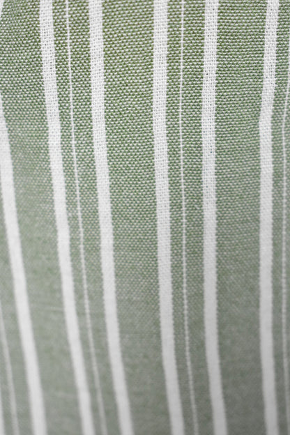 Sage Striped Wide Leg Shorts