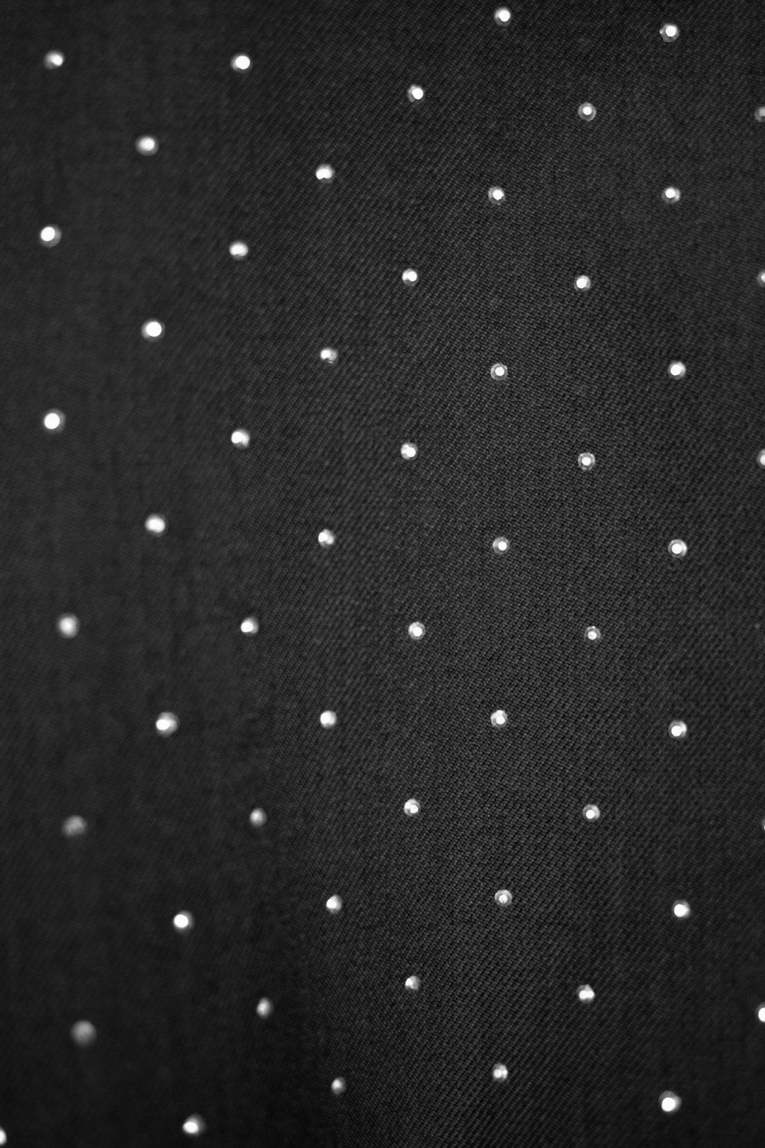 Black Diamante Belted Playsuit