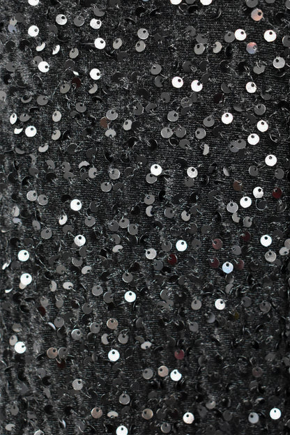 Black Sequined Trousers