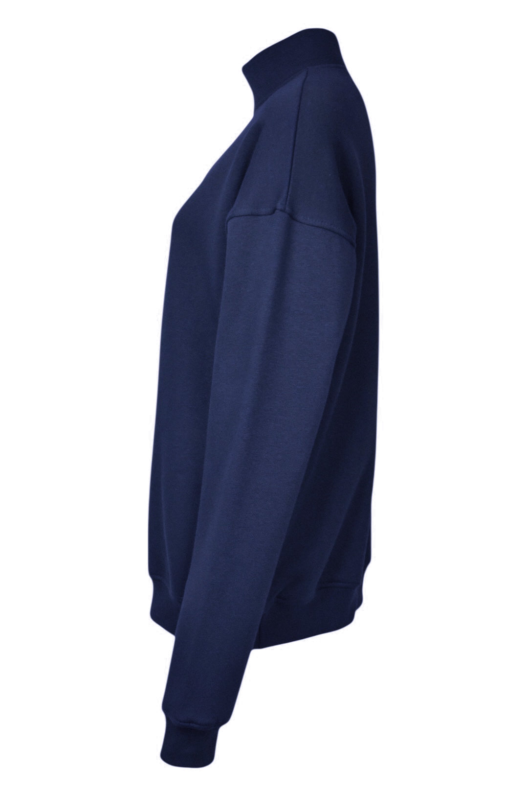 Navy Quarter Zip Sweatshirt