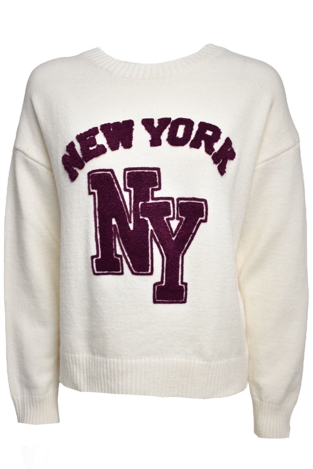 Cream NY Jumper