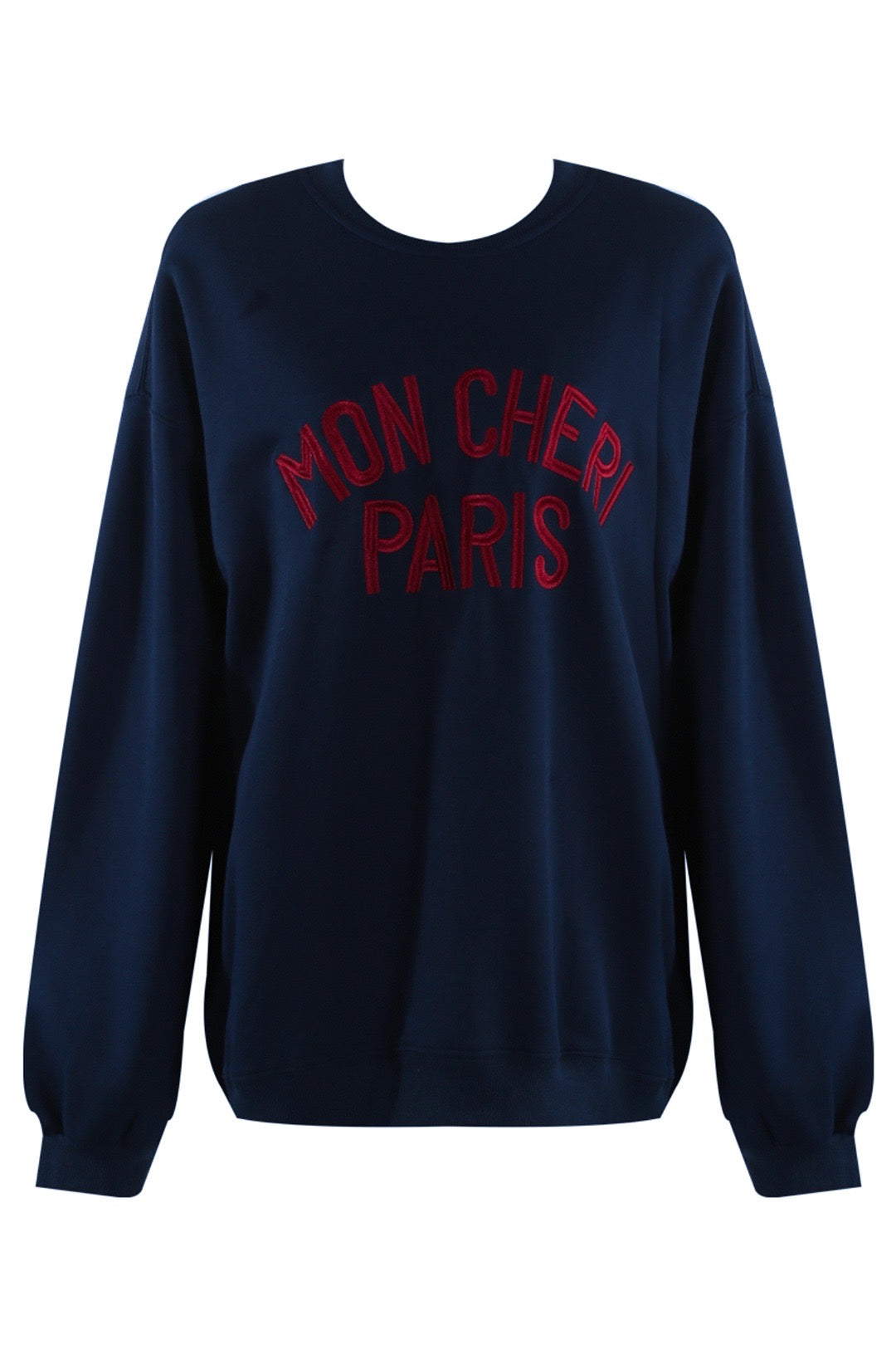 Navy Mon Cheri Sweatshirt