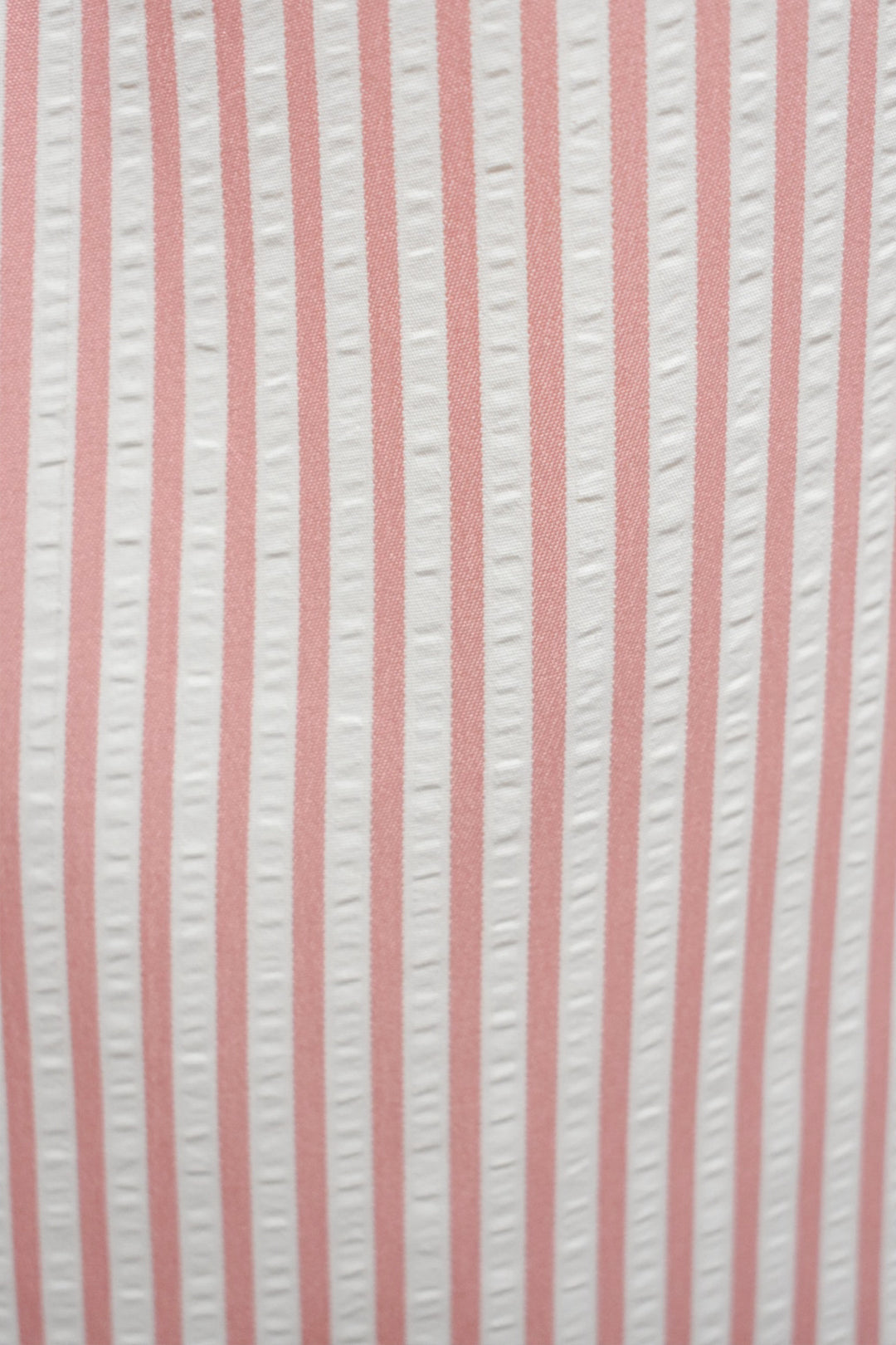 Pink & White Striped Wide Leg Trousers