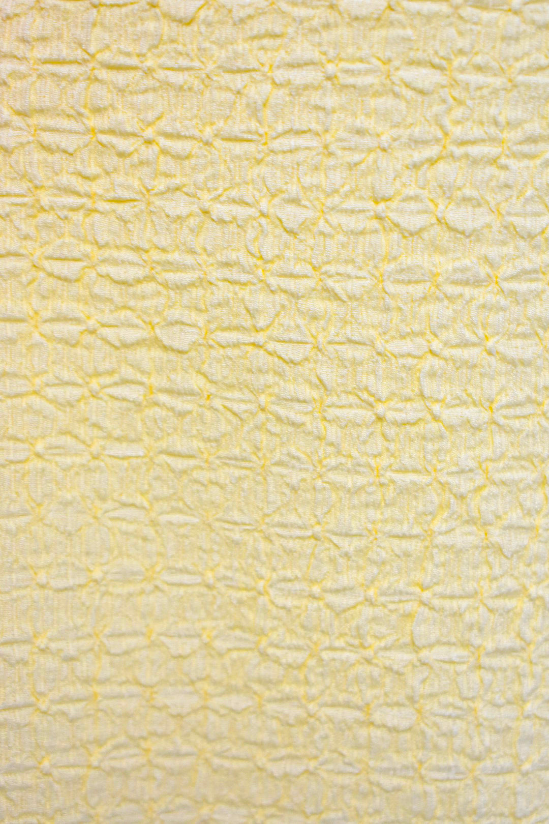 Lemon Crinkle Wide Leg Trousers