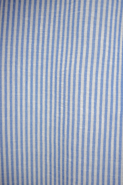 Blue Pinstripe Trousers Co-ord