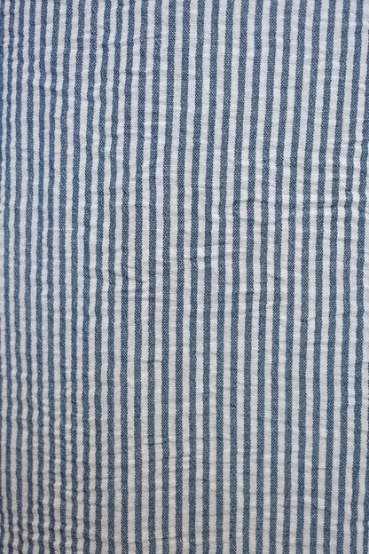 Navy Pinstripe Trousers Co-ord