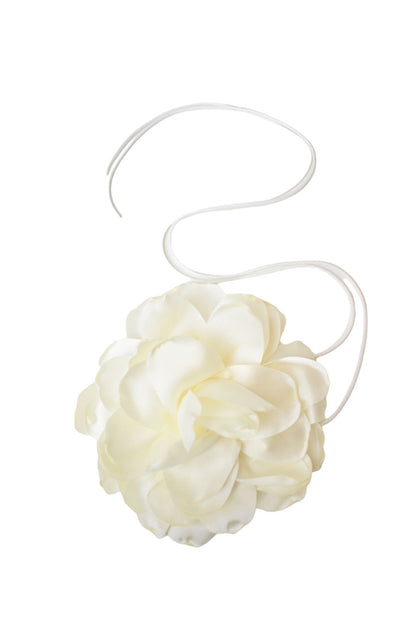 Cream Rose Neck Corsage