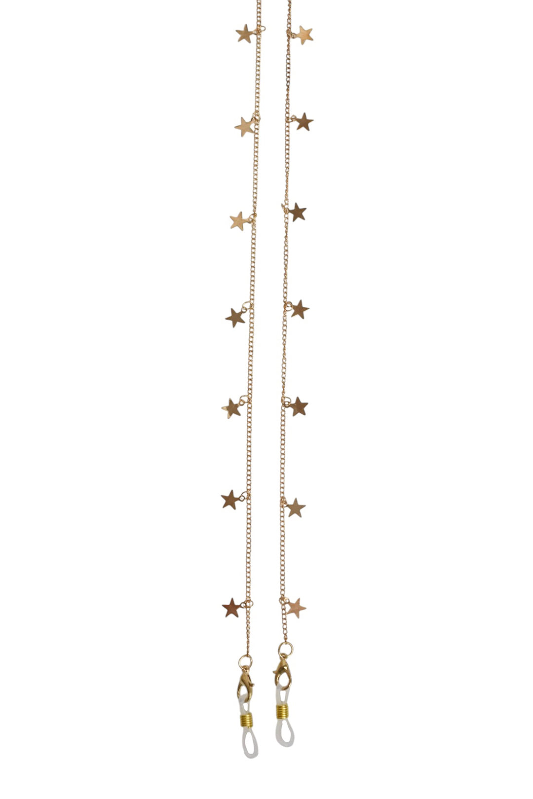 Gold Hanging Stars Sunglasses Chain
