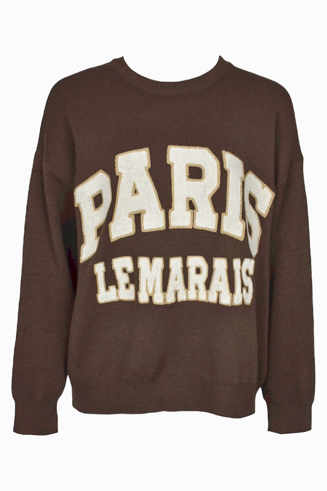 Brown PARIS Jumper