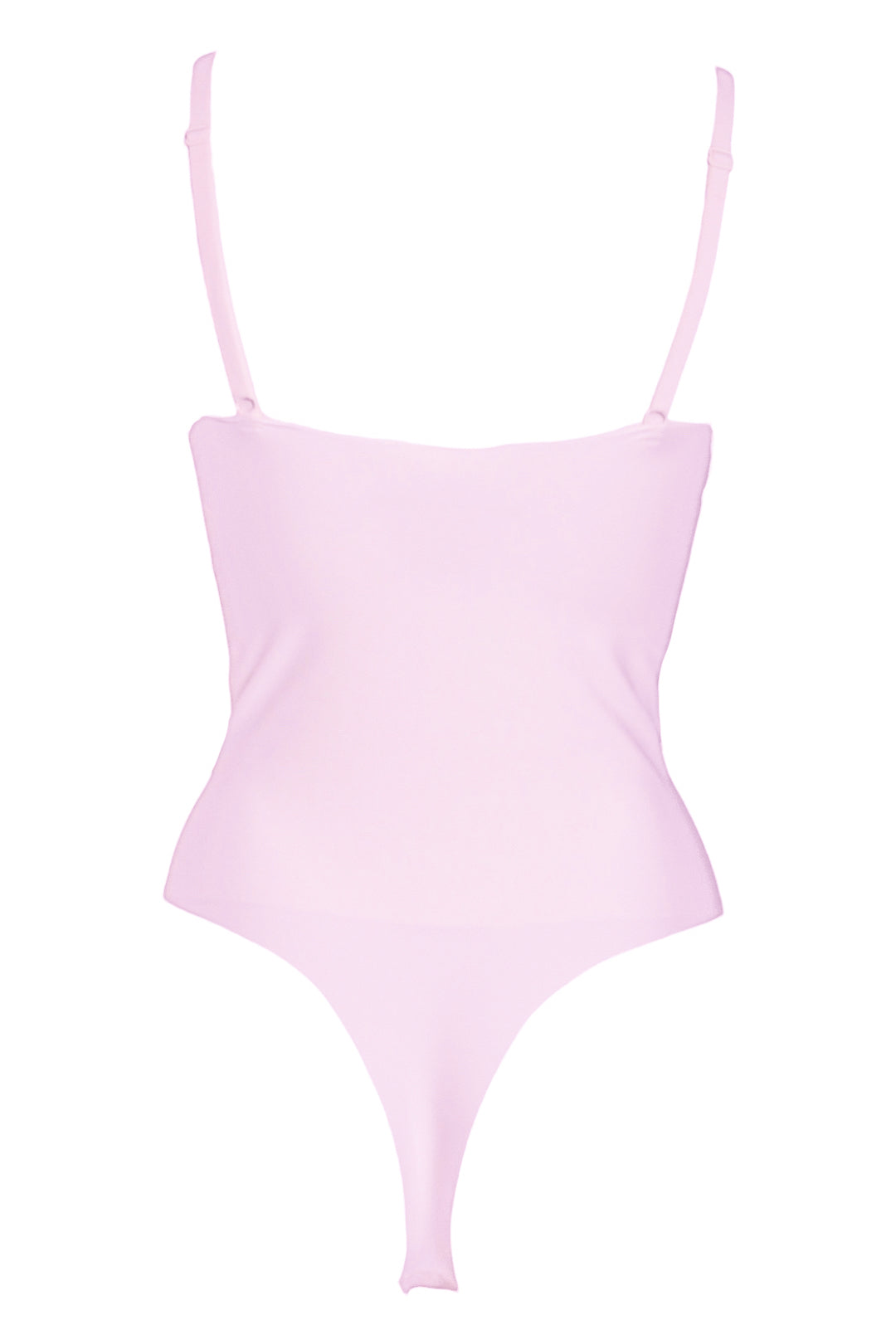 Pink Sculpted Bodysuit