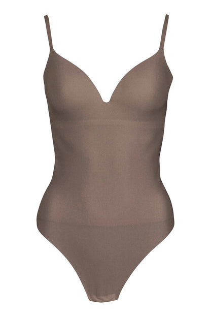 Mocha Sculpted Bodysuit