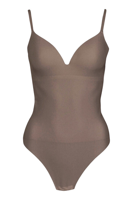 Mocha Sculpted Bodysuit