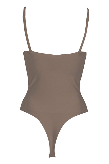 Mocha Sculpted Bodysuit