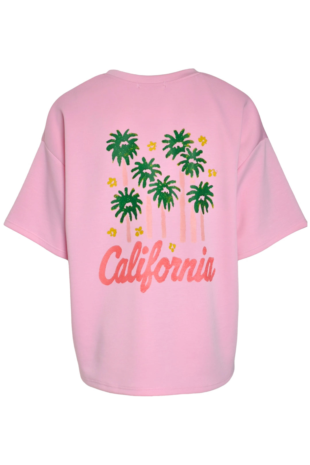 Pink California Graphic T-Shirt