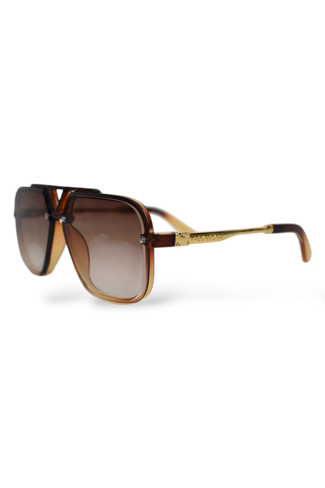 VEGAS Light Brown Sunglasses