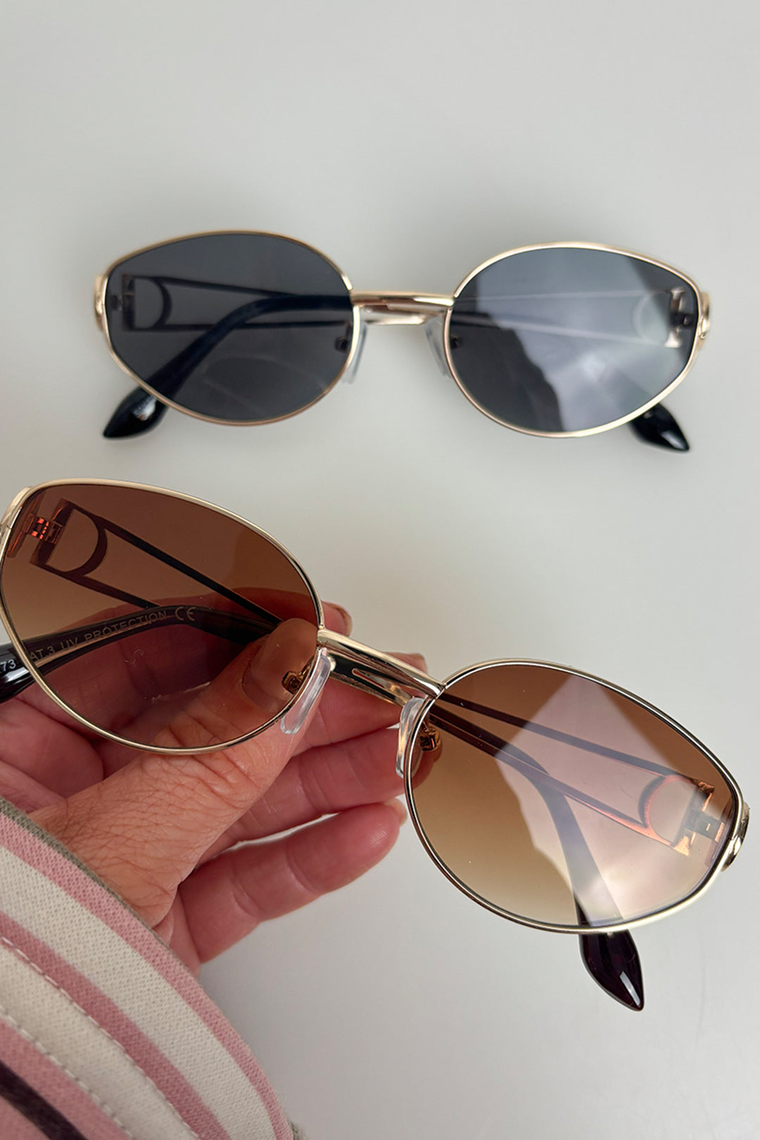 DUBAI Black Sunglasses
