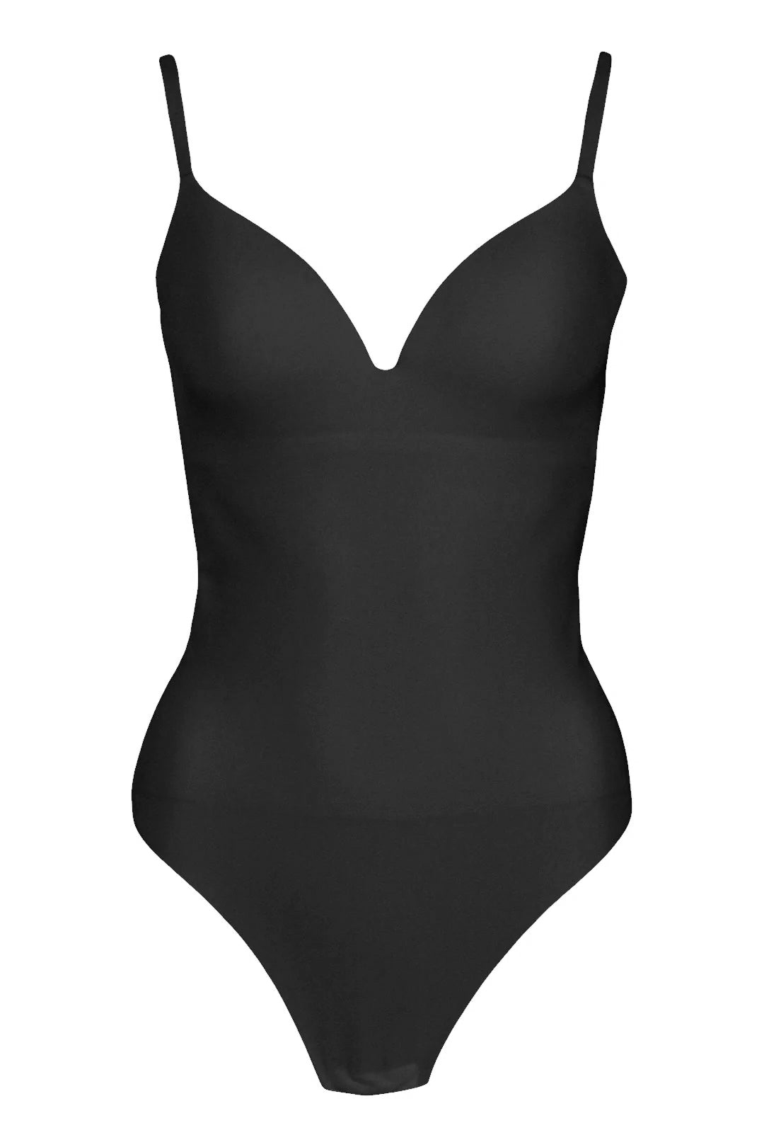 Black Sculpted Bodysuit