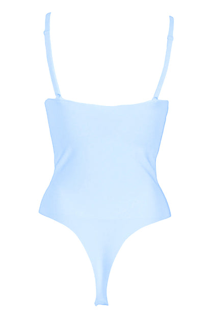 Baby Blue Sculpted Bodysuit