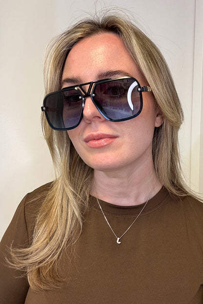 VEGAS Blue Sunglasses