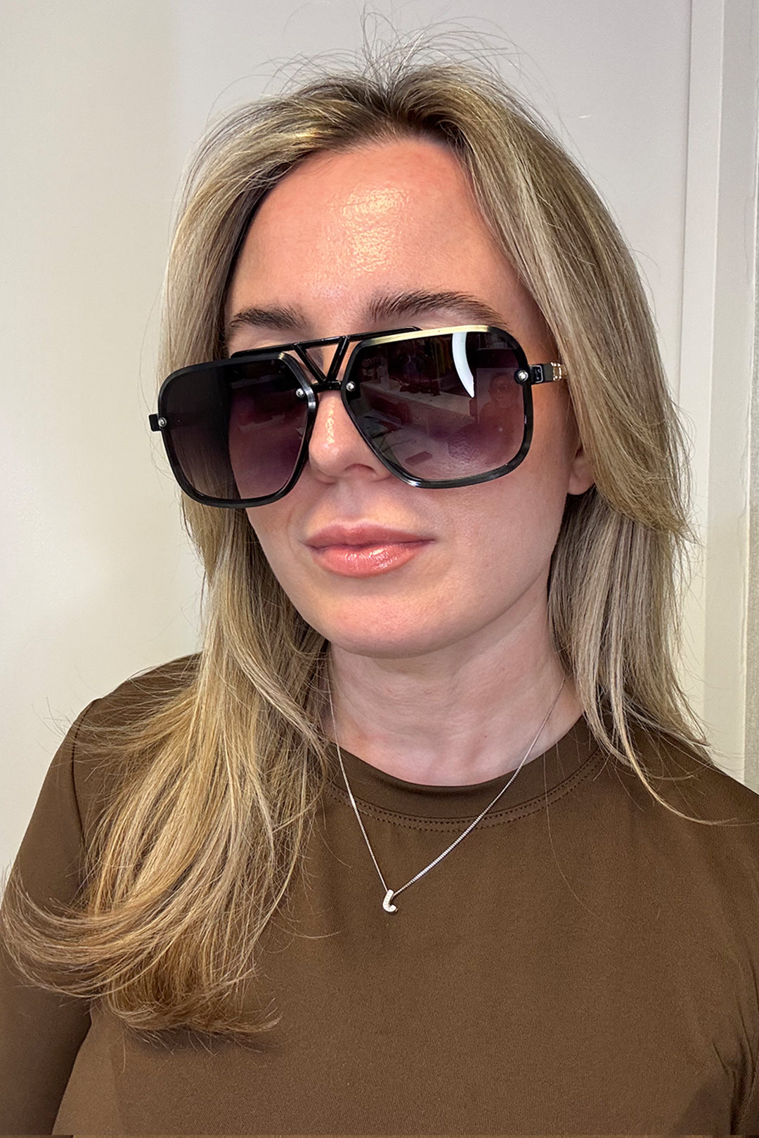 VEGAS Brown Sunglasses